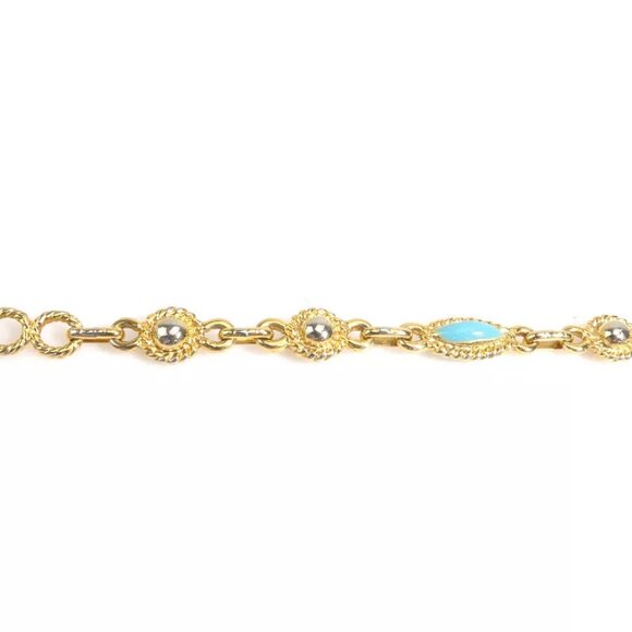 Auth CELINE Necklace Gold/Multicolor Metal/Enamel - Picture 16 of 16